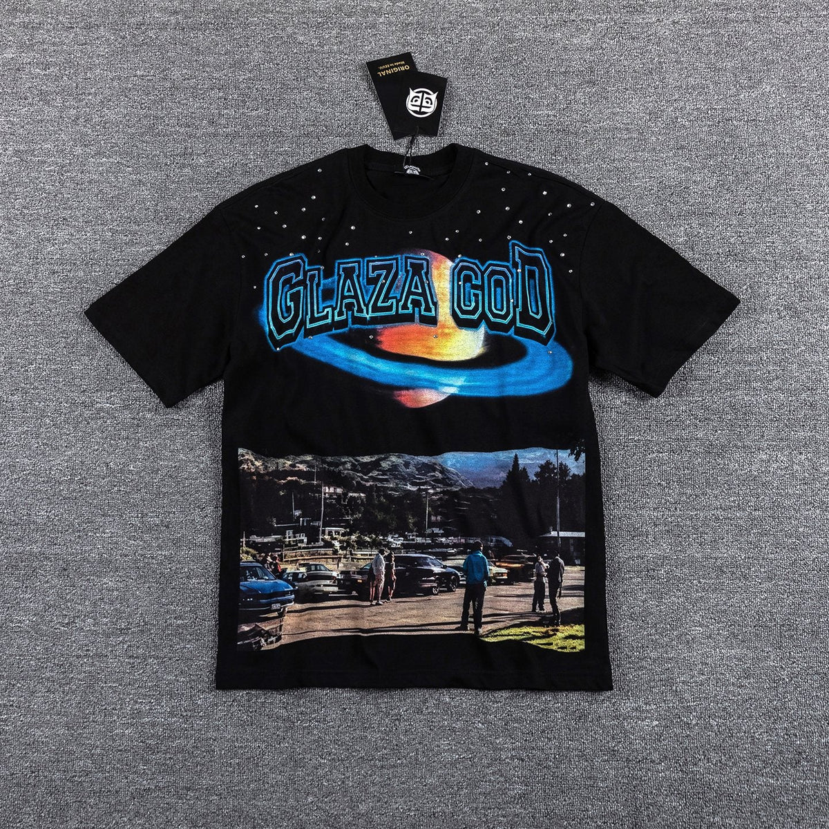 Glaza God Memories From The Future Graphic T-Shirt — hero