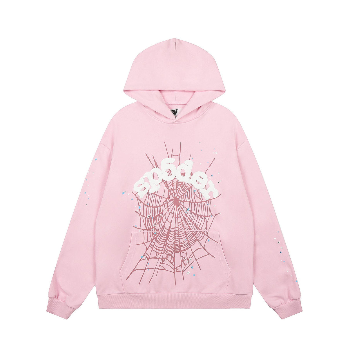 Sp5der Spiderweb Graphic Pullover Hoodie — hero